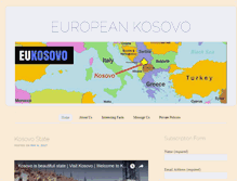 Tablet Screenshot of euinkosovo.org